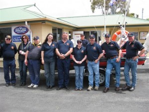 St Helens Marine Rescue Team at open day