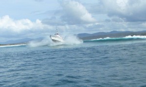 RV Freycinet in Full Flight