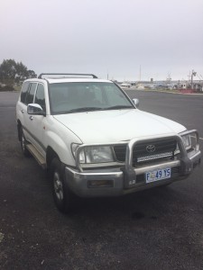 Toyota Land Cruiser our new tow vehicle